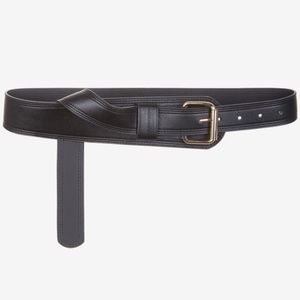 BCBG faux-leather waist belt XS/S never been worn